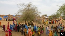 اردوگاه پناهجویان سودانی در دارفور.
