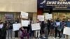 Thai pro-democracy protesters hold protest in front of the Royal Thai Consulate General New York on September 19, 2020 