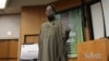 L'ancien président nigérian Olusegun Obasanjo, lors d'une conférence en 2012.