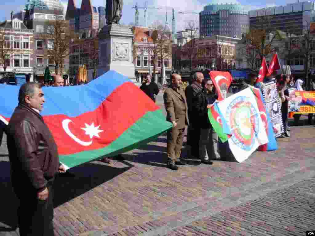 GAİP fəalları Avropa şəhərlərində İran rejiminə qarşı nümayiş keçirir