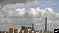 2011年3月18日拍摄的意大利一座正在建设中的核电站