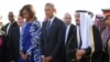 Presiden Obama Temui Raja Baru Arab Saudi di Riyadh