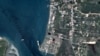 BlackSky, a commercial imagery company, released on July 24, 2023, this satellite image captured over Ream, Cambodia, showing the rapid pace of development of a large military naval station. (Imagery: BlackSky)