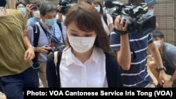 前香港眾志成員周庭在網上宣佈身處加拿大并永不回港。