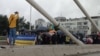 Protest podrške Ukrajini na ulicama Podgorice 