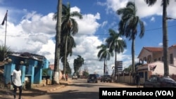Cidade do Uíge, em Angola