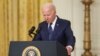 El presidente Joe Biden se dirige a las cámaras durante una alocución desde la Casa Blanca, el 26 de agosto de 2021.