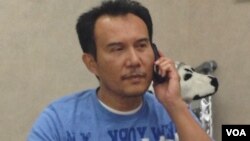 Anggiat Mora Situmeang, warga Indonesia di Colorado yang, bersama isteri (Rita Paulina br. Silalahi) dan anaknya (Prodeo et Patria) ikut menjadi korban luka penembakan di Colorado (foto: 21/7). 