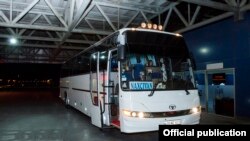 Naxçıvana gedən avtobus (Arxiv foto)