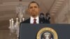 US President Barack Obama approaches the podium in the East Room of the White House in Washington (file photo).