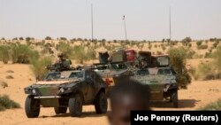 Des militaires français en patrouille à Tombouctou, Mali, 6 novembre 2014.