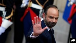 PM Perancis Edouard Philippe di Paris, 15 Mei 2017. (Foto: dok).