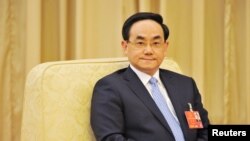 쉬린 중국 국무원 신문판공실 주임 (자료 사진)
