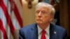 Prezidan Etazini Donald Trump prezide premye rankont kabine li nan Lamezonblanch, Washington, 26 Fevriye, 2025. 