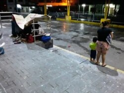 Dentro de este grupo de nicaragüenses viajan niños, algo que preocupa a organismos de DD.HH. [Foto: Cortesía ANPDH]