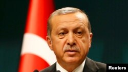 Le président Tayyip Erdogan