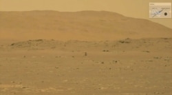 El ingenio del helicóptero Mars de la NASA realiza su primer vuelo.