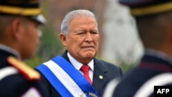 El expresidente salvadoreño, Salvador Sánchez Cerén, en una foto de archivo de 2018.