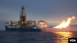 Une plateforme Andarko au Mozambique.