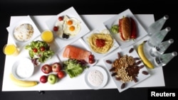 Healthy diet sample