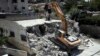 Otoritas Israel menghancurkan sebuah rumah milik warga Palestina di Yerusalem timur (foto: dok). 