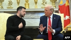 Sastanak Volodimira Zelenskog i Donalda Trumpa u Bijeloj kući. (Foto: AFP/Saul Loeb)