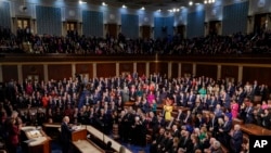 Архівне фото: президент США Джо Байден виступає з промовою про "Стан держави", 7 лютого 2023 року