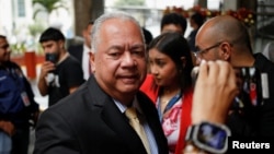 ARCHIVO - Elvis Amoroso, presidente del Consejo Nacional Electoral de Venezuela, en la sede del poder comicial en Caracas, el 17 de enero de 2025.