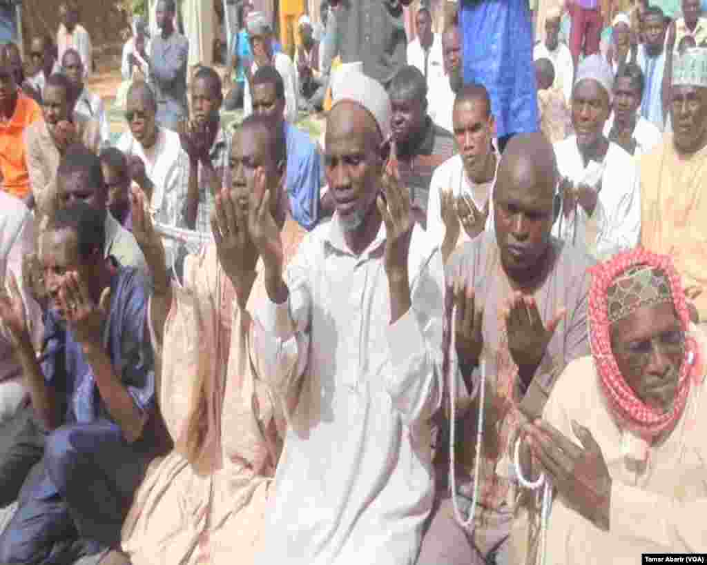 Wani sashi na taron adu'o'in kungiyoyin fararen hula a Dmagaram Kan Dokar Da Aka Sanya a Kasafin Kudin Nijar, Afrilu, ranar 4,2018.