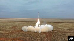Военные учения в России с использованием ракет, способных нести ядерное оружие (архивное фото)