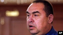 Pemimpin pemberontak pro-Rusia, Igor Plotnitsky terluka akibat serangan bom (foto: dok).