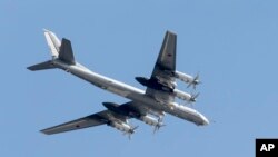 俄羅斯圖95戰略轟炸機( 資料照片)