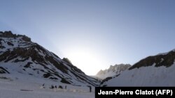Les Alpes françaises le 25 avril 2018.