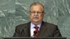 Iraqi President Appeals for Investments in UN Speech