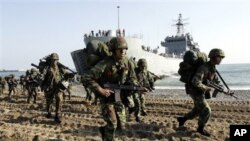 南韓軍演