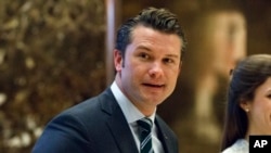 Pit Hegset, kandidat za novog šefa Pentagona (AP Photo/Evan Vucci)
