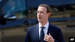 Mark Zuckerberg, PDG de Facebook, 23 mai 2018
