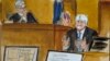 Jeffrey McConney, ex contable de la Organización Trump, declara en juicio contra el expresidente Donald Trump en Nueva York el 6 de mayo de 2024.