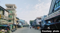 ၂၀၂၄ ခုနှစ် နိုဝင်ဘာလ အစောပိုင်းကမြင်ရတဲ့ စစ်တွေမြို့မြင်ကွင်း (Crd- photography Emma )