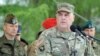 Le chef d'état-major de l'armée américaine, le général Mark Milley, lors de la cérémonie d'ouverture de l'exercice militaire Anaconda-16, à Varsovie, le 6 juin 2016.