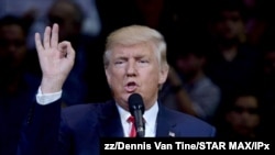 El expresidente Donald Trump critica al actual presidente Joe Biden y a su administración por la "humillación" en el manejo de la retirada de las fuerzas militares de Estados Unidos de Afganistán el 21 de agosto de 2021.