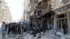 Nouveaux bombardements rebelles à Alep en Syrie