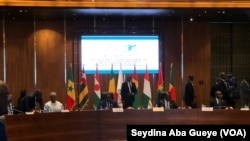 Six des huit présidents de l’espace UEMOA étaient présents à Dakar, le 3 décembre 2019. 