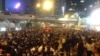 港人国庆日继续占领 严防被搞事压力巨大