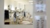 Medicinska radnica brine o pacijentima obolelim od Kovida 19, u novoizgrađenoj kovid bolnici u Novom Sadu, Srbija, 8. septembra 2021. (Foto: Rojters, Zorana Jevtić)