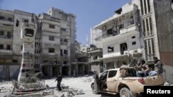Jisr al-Shugor, Suriya. 26-aprel, 2015-yil.