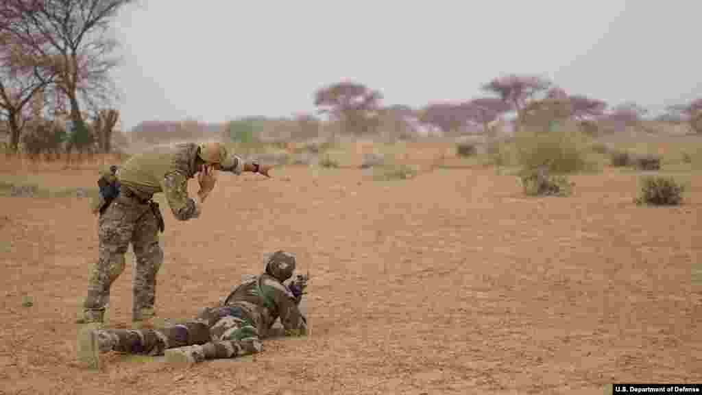 Flintlock 2017: Hotunan Atisayin Da Sojojin Nijar Da Amurka Ke Yi a Yankin Diffa 