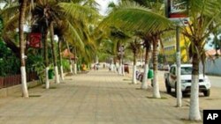 Aspecto da cidade do Sumbe