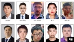 El Departamento de Justicia de Estados Unidos anunció la acusación contra un grupo de ciudadanos chinos en relación con un plan de piratería informática global.