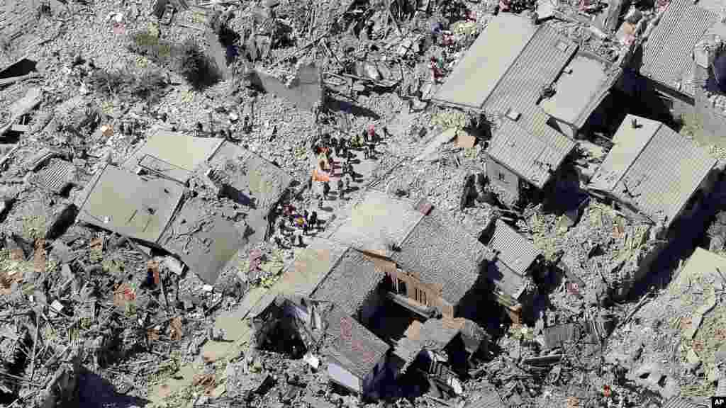 Un séisme de magnitude 6.2 sur l’échelle de Richter a fait de nombreux morts et disparus dans le centre de l’Italie, le 24 août 2016.